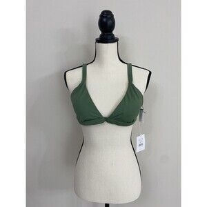 Andie Swim The Caicos Bikini Top  size L NWT